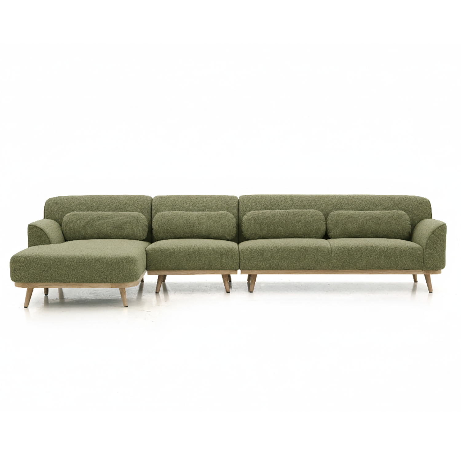 Solid Wood Sectional