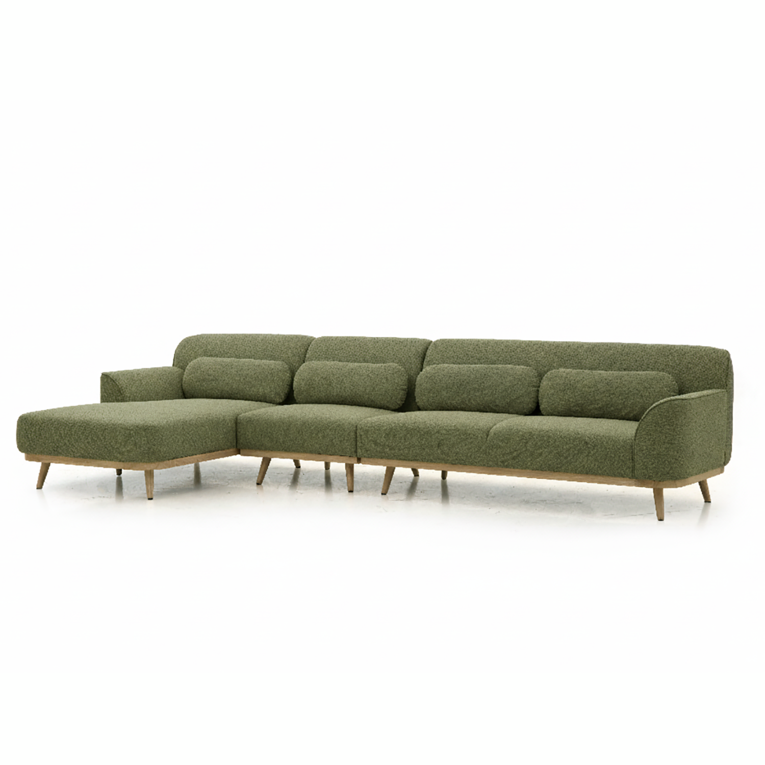 Solid Wood Sectional