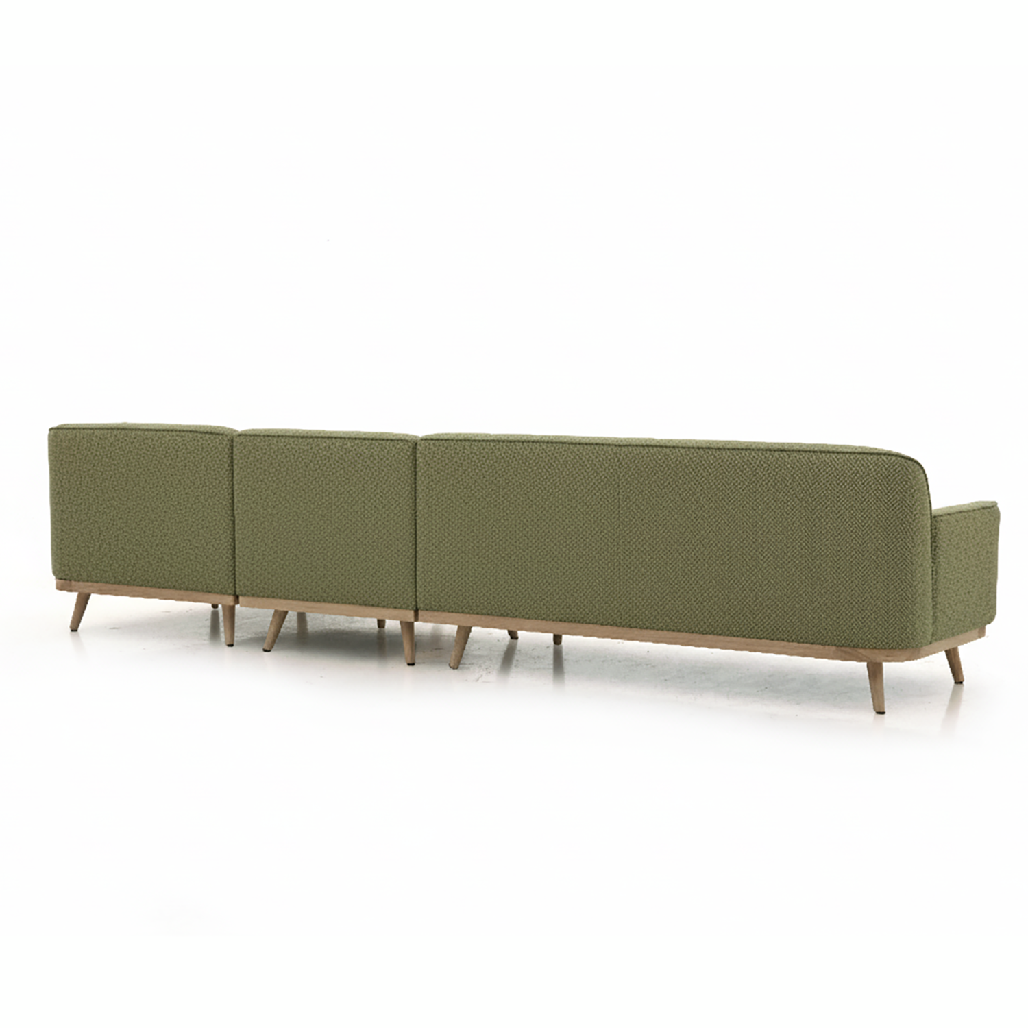 Solid Wood Sectional
