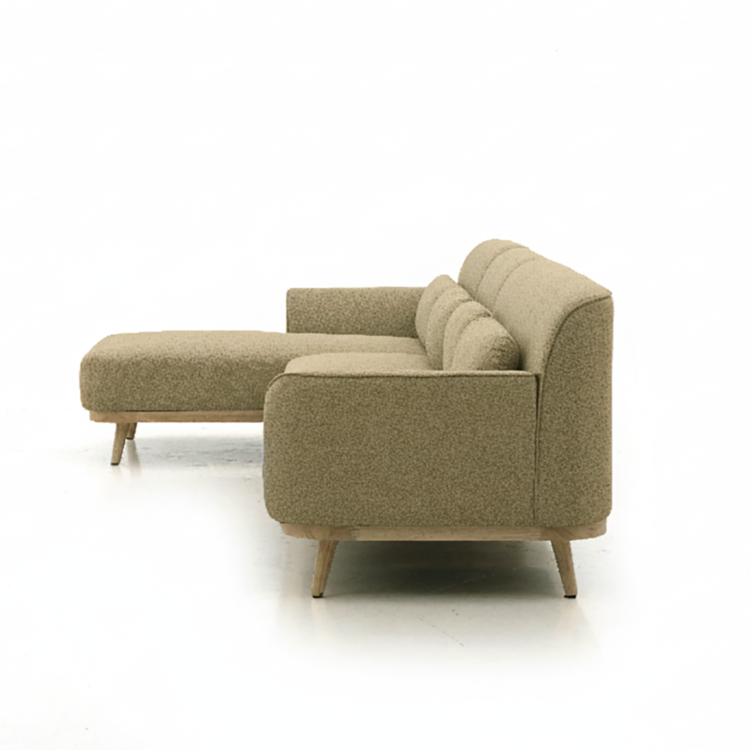 Solid Wood Sectional