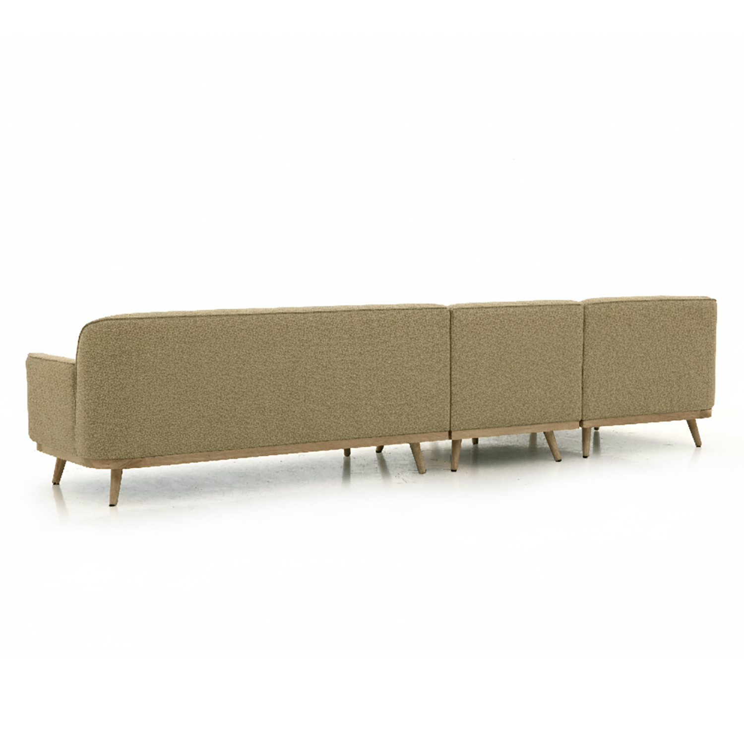Solid Wood Sectional