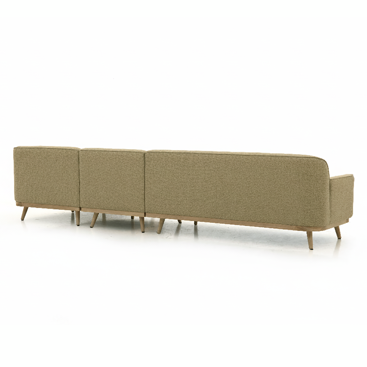Solid Wood Sectional