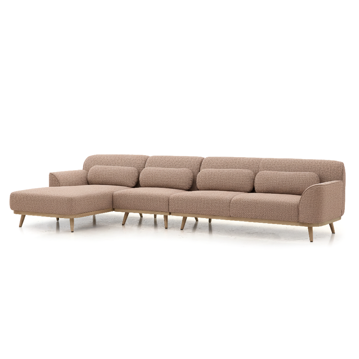 Solid Wood Sectional