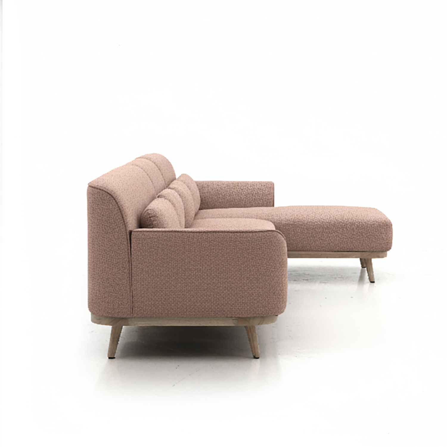 Solid Wood Sectional