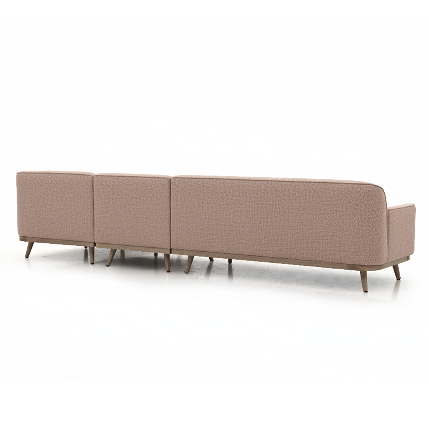 Solid Wood Sectional