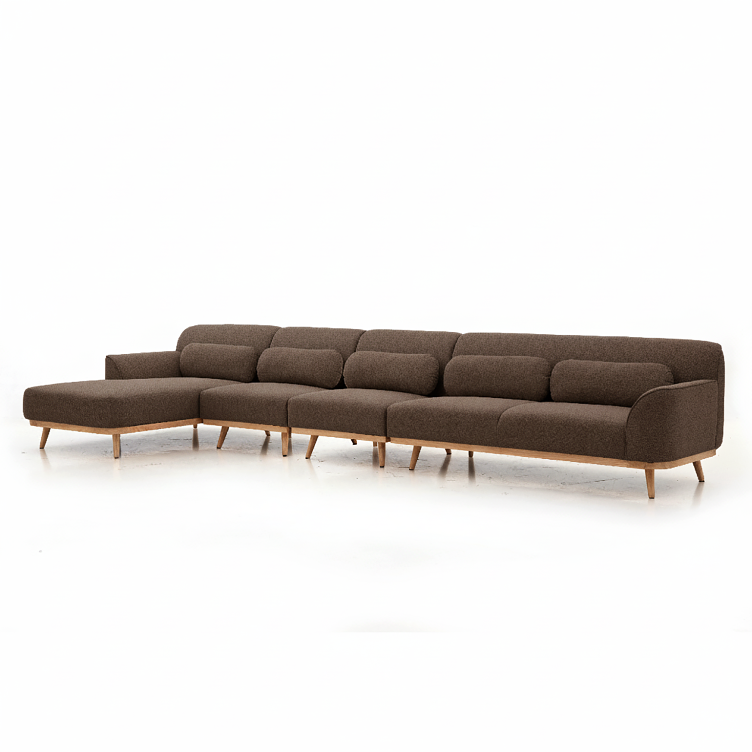 Solid Wood Sectional