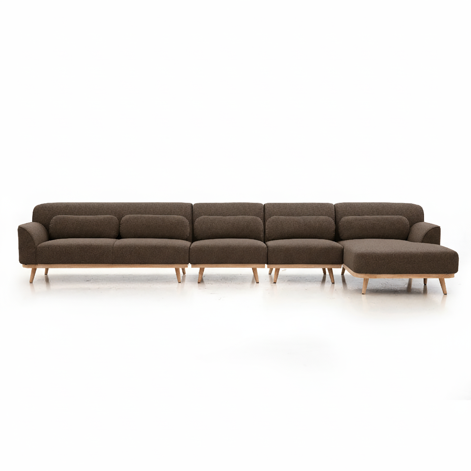 Solid Wood Sectional