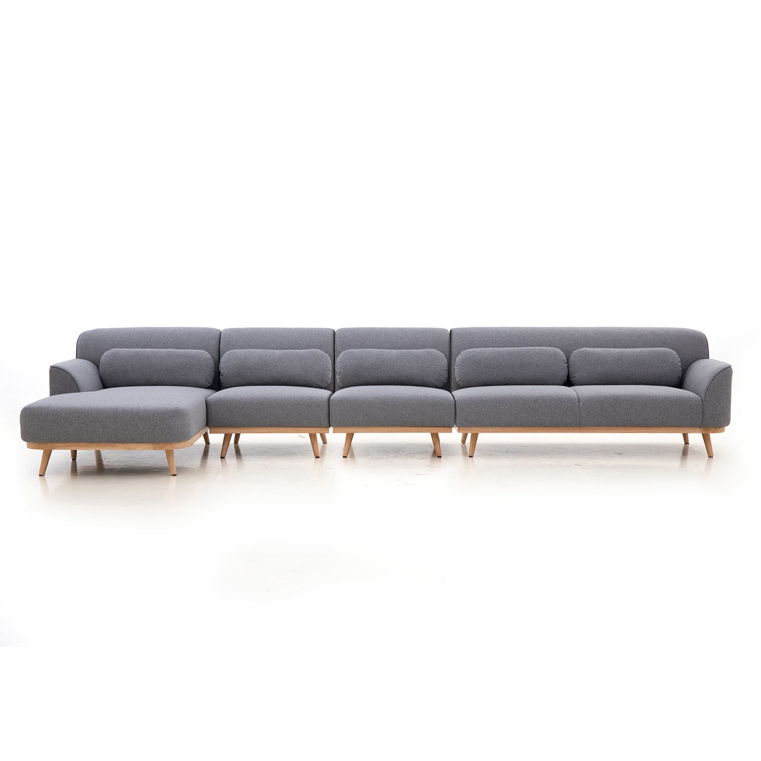 Solid Wood Sectional