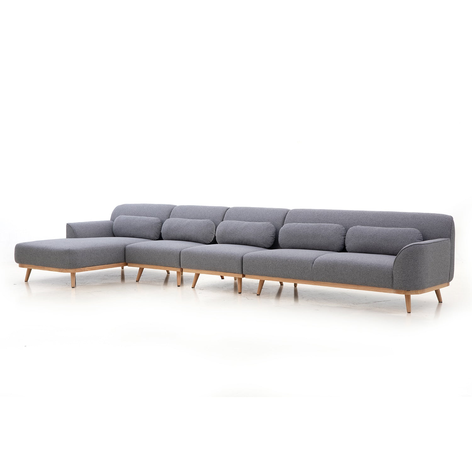 Solid Wood Sectional