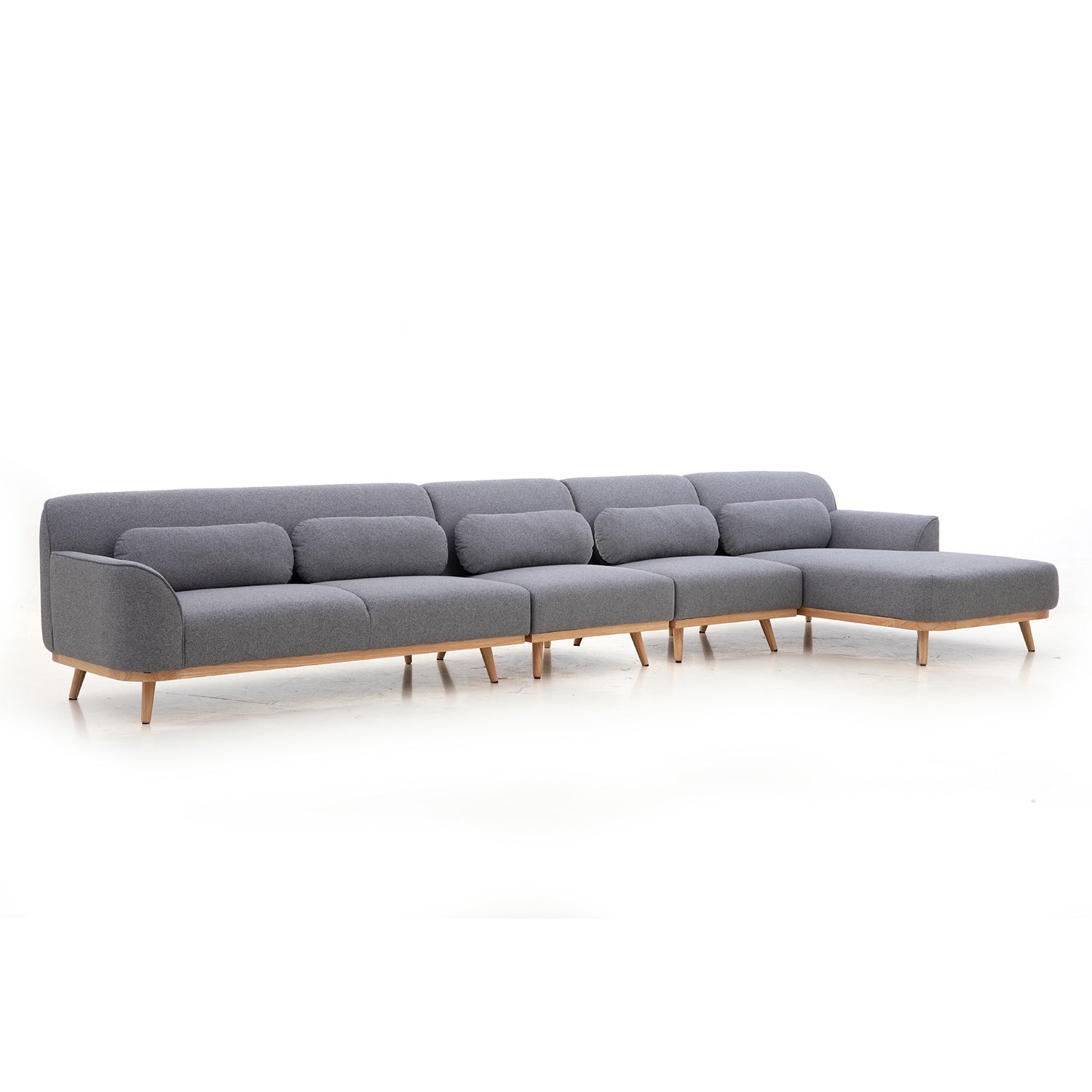 Solid Wood Sectional