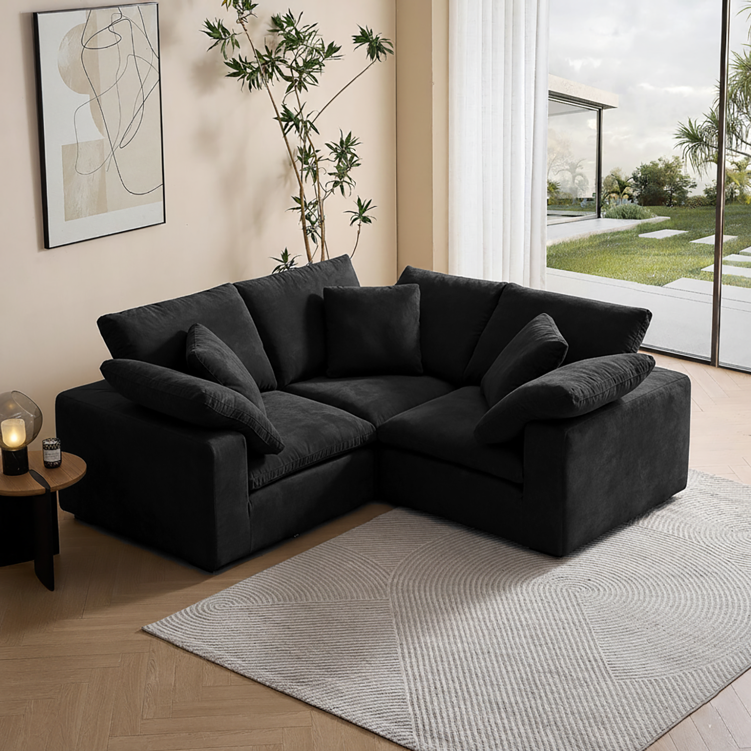 Malibu Cloud L Sectional