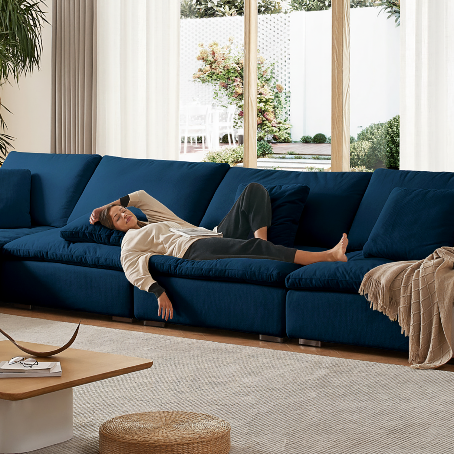 Malibu Cloud L Sectional