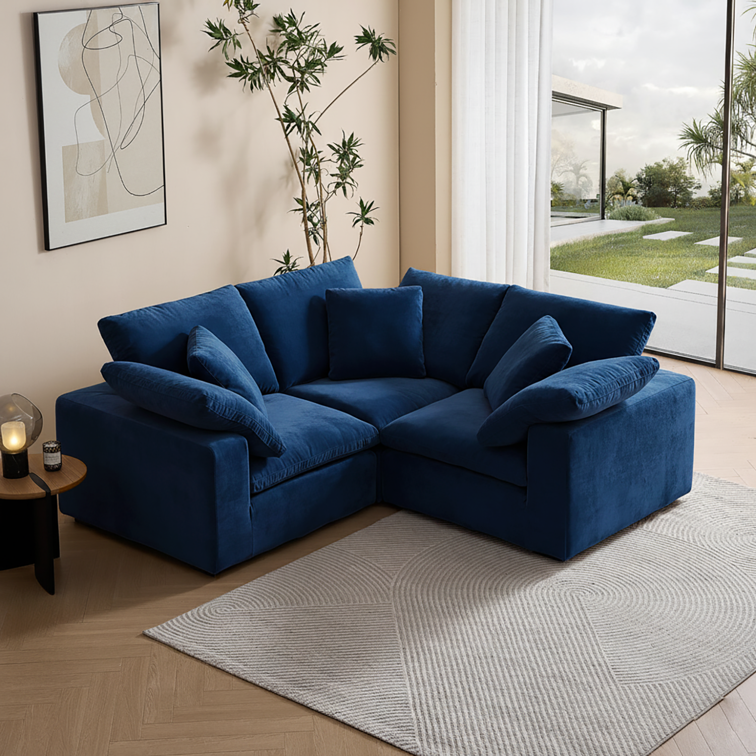 Malibu Cloud L Sectional