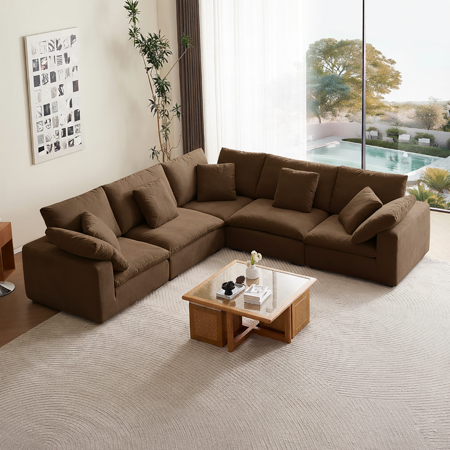 Malibu Cloud L Sectional