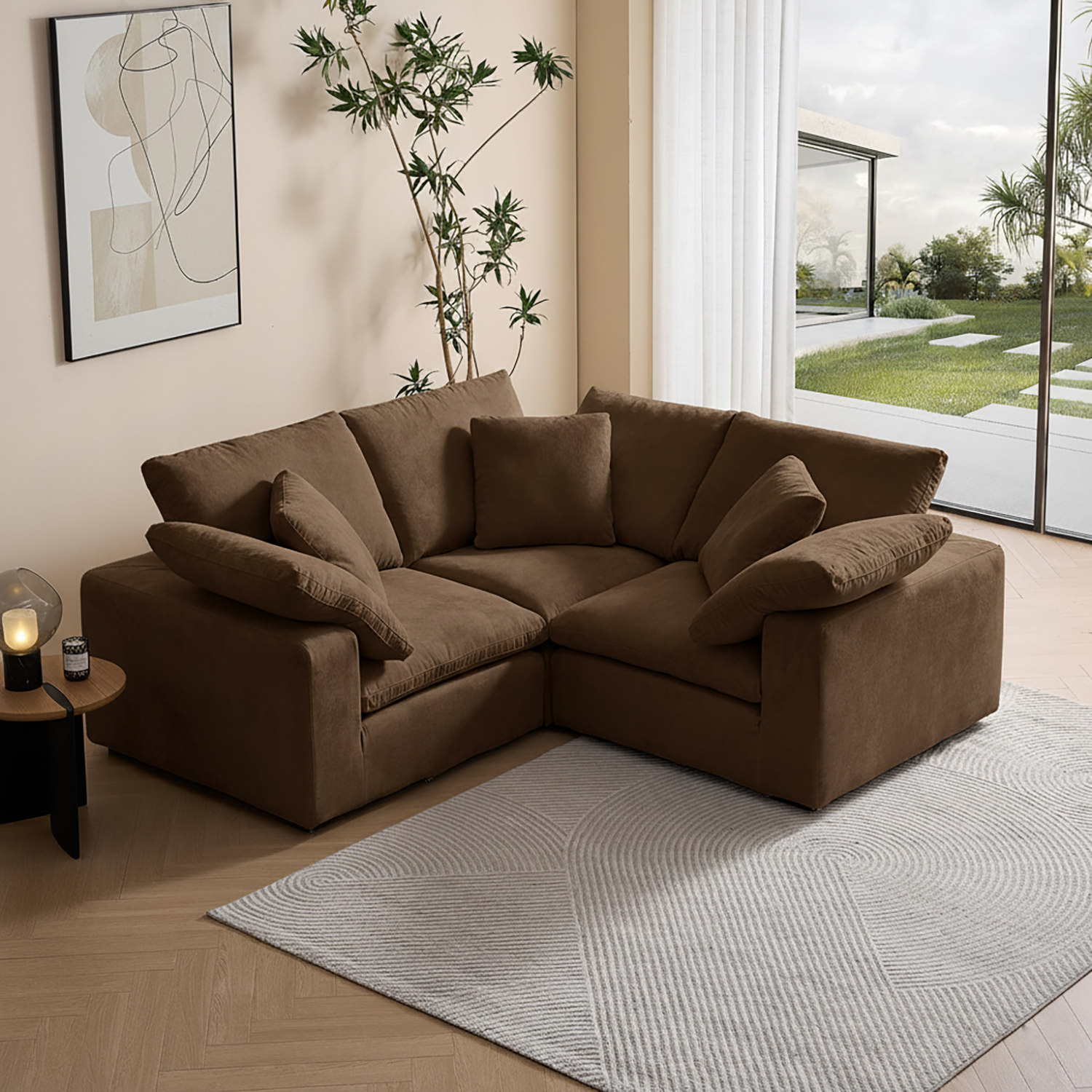 Malibu Cloud L Sectional