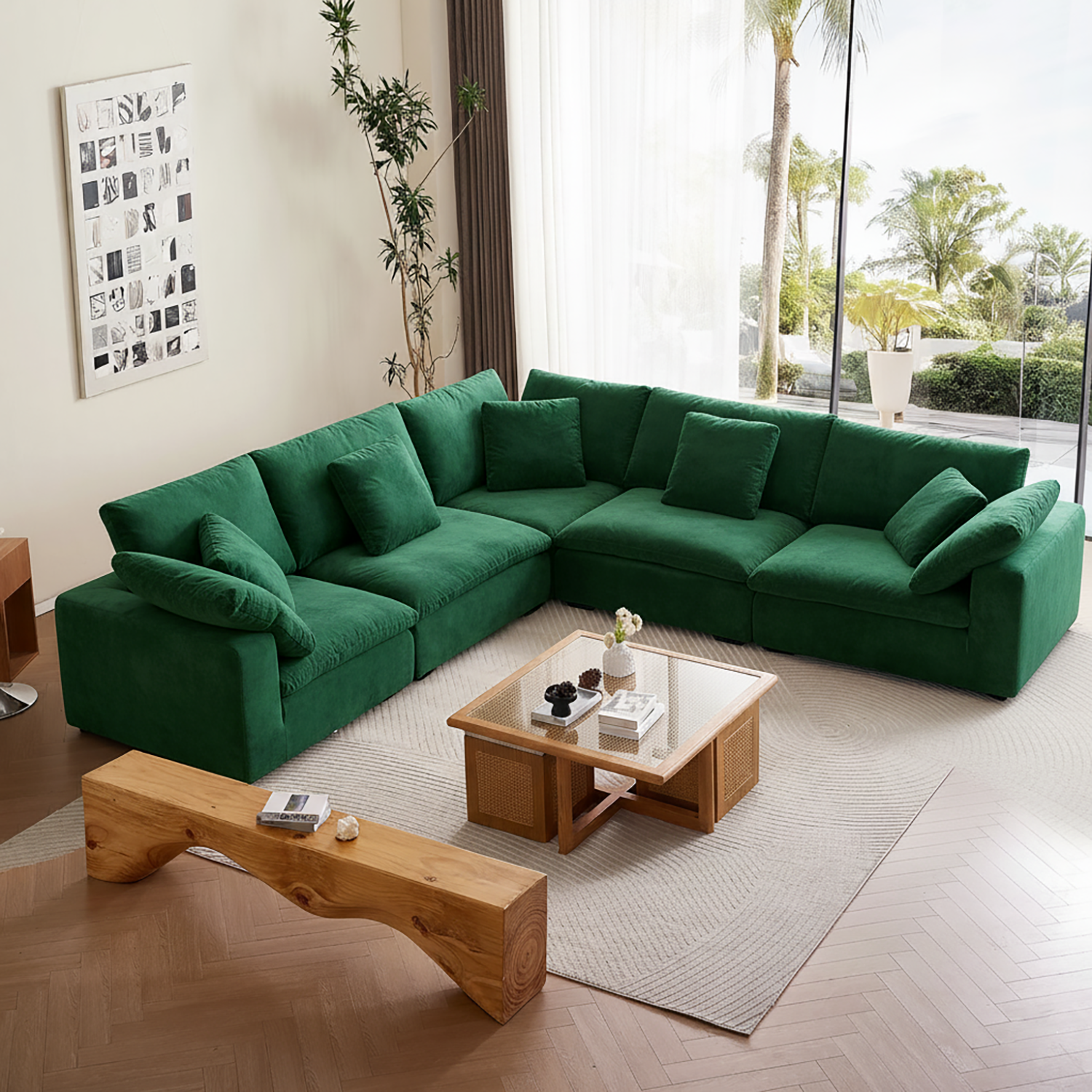 Malibu Cloud L Sectional