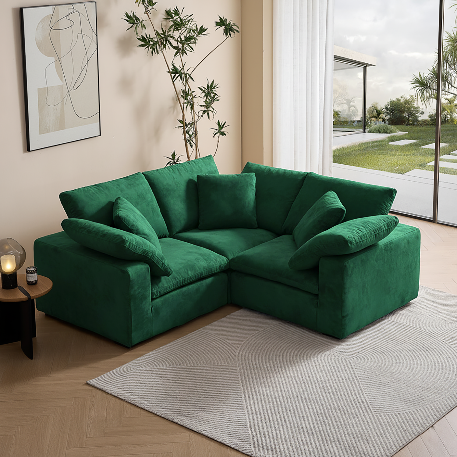 Malibu Cloud L Sectional