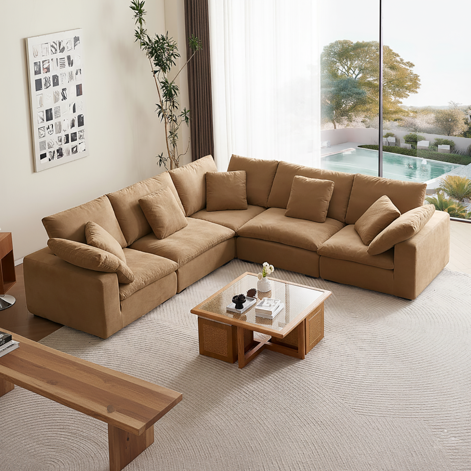 Malibu Cloud L Sectional