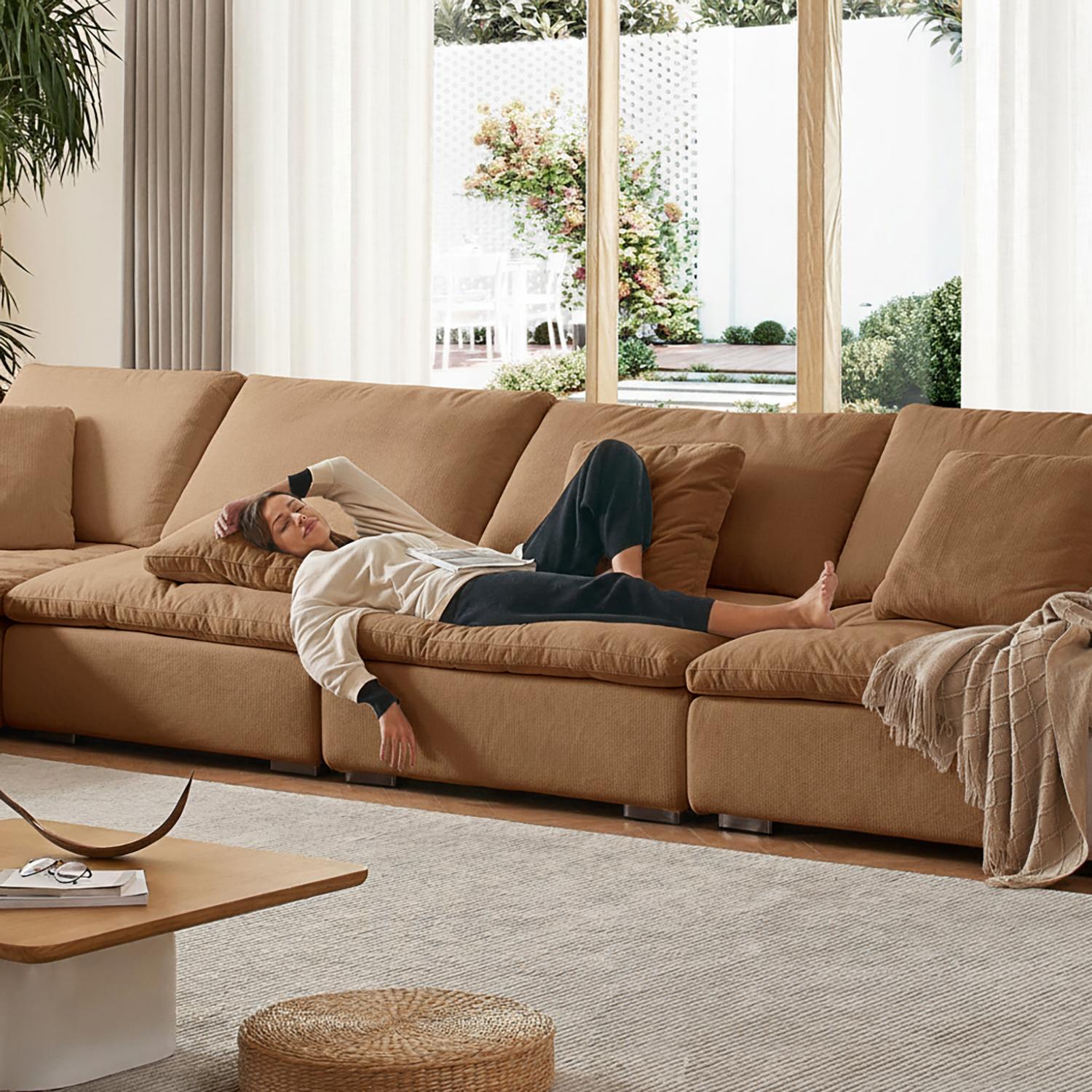 Malibu Cloud L Sectional
