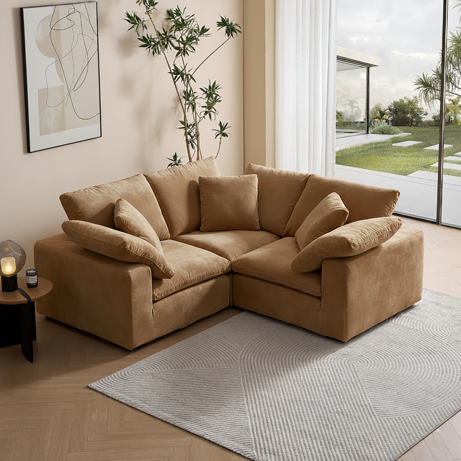 Malibu Cloud L Sectional
