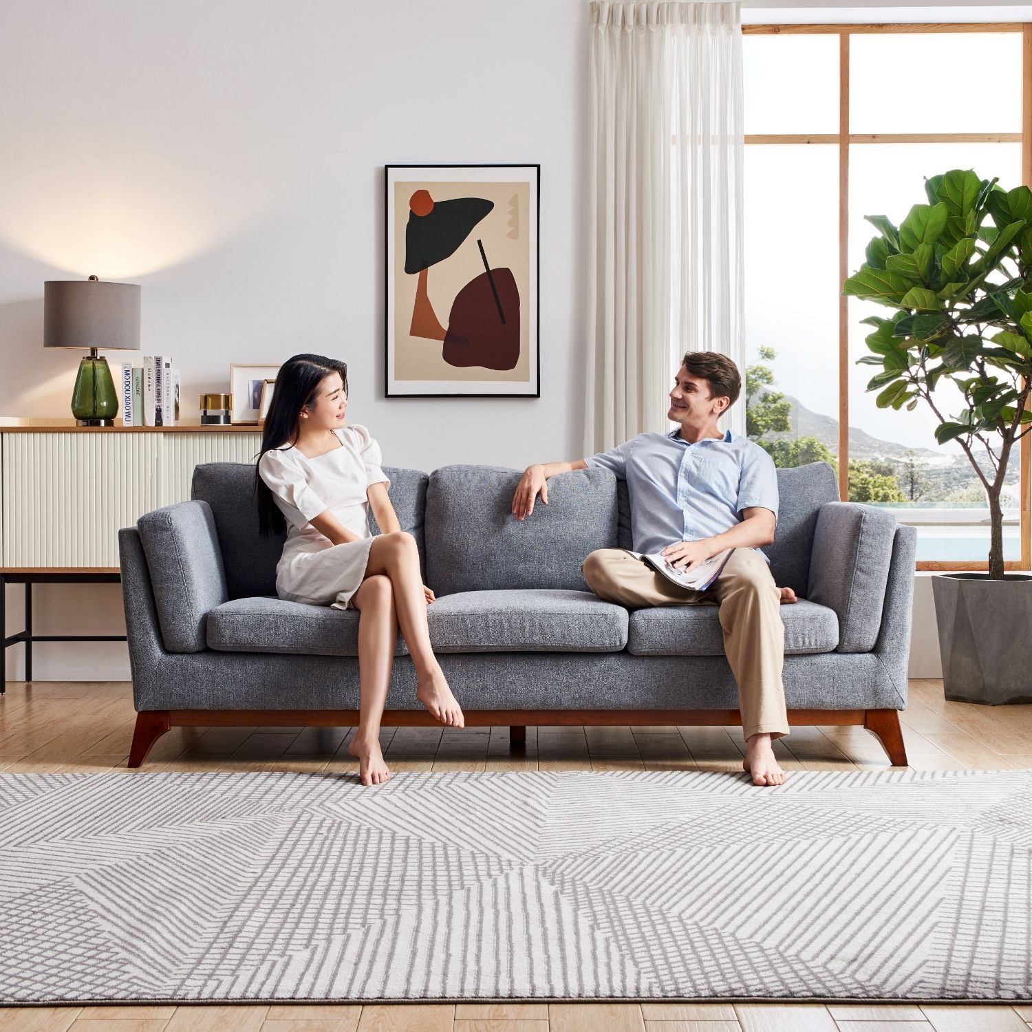 Valmoana Sofa Sofa Valyoufurniture Grey