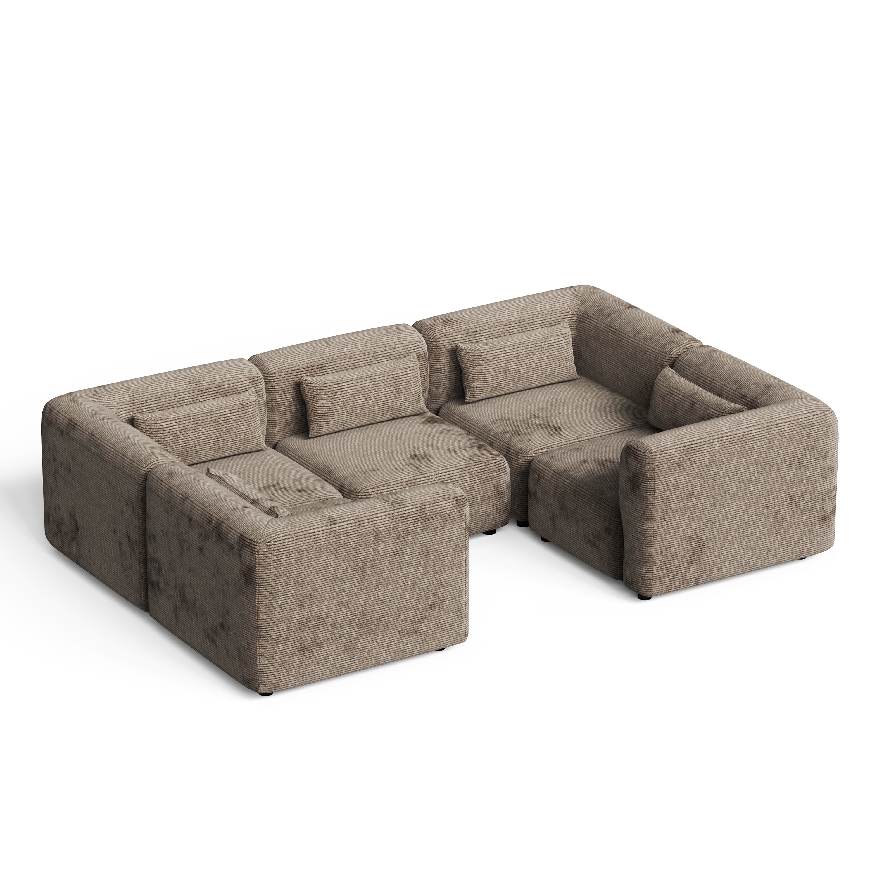 Valmodul U Closed Sectional