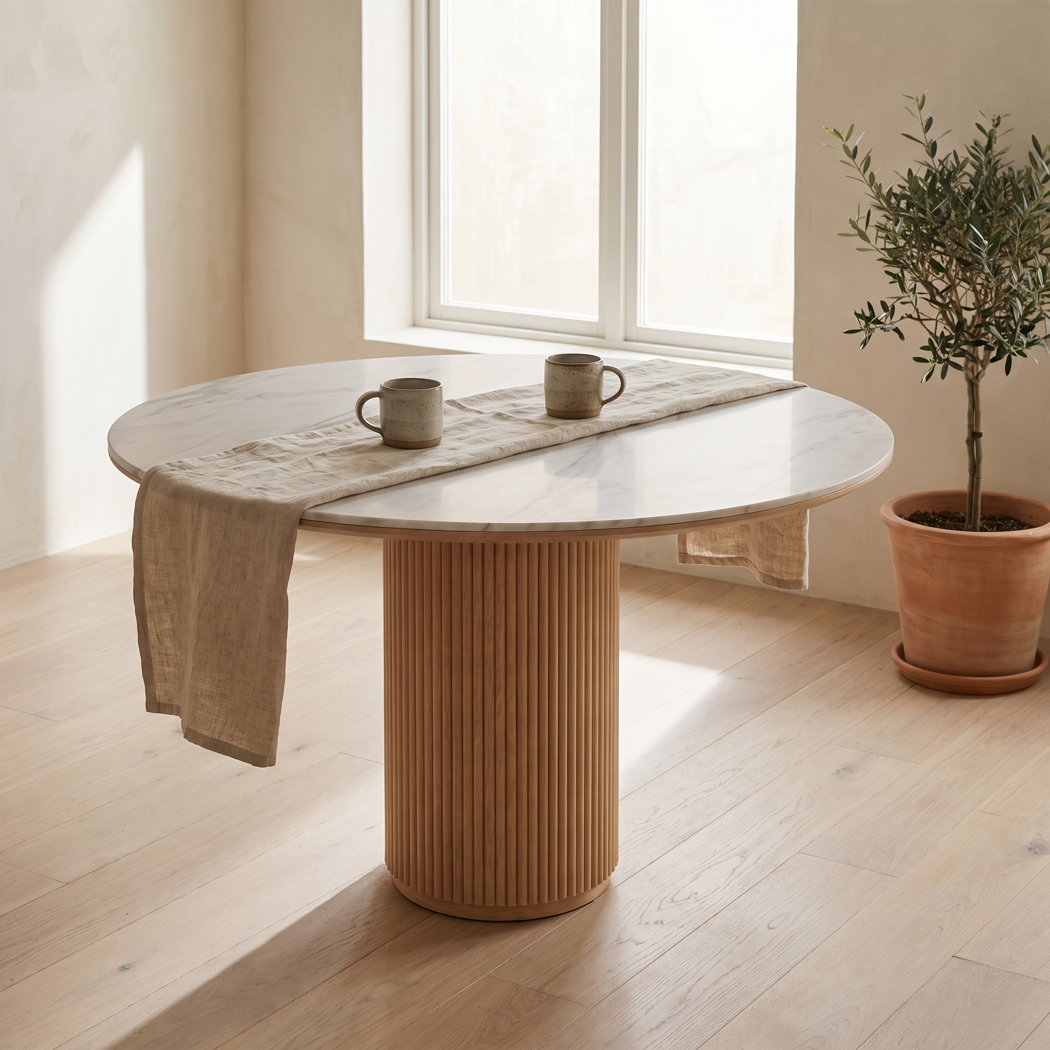 Koko Round Dining Table - Valyou