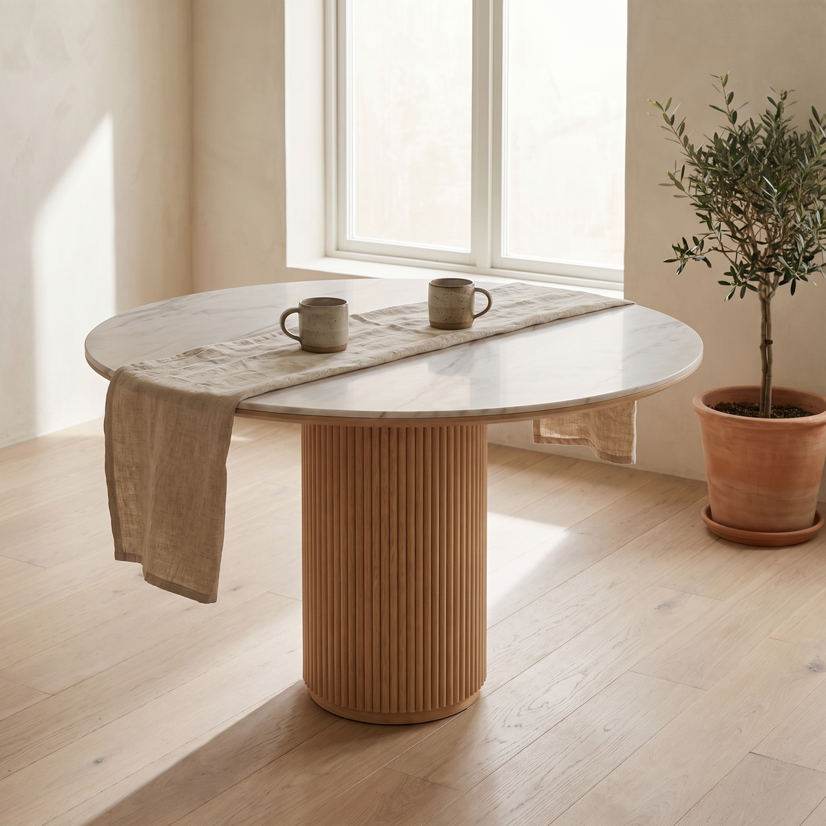 Koko Round Dining Table - Valyou