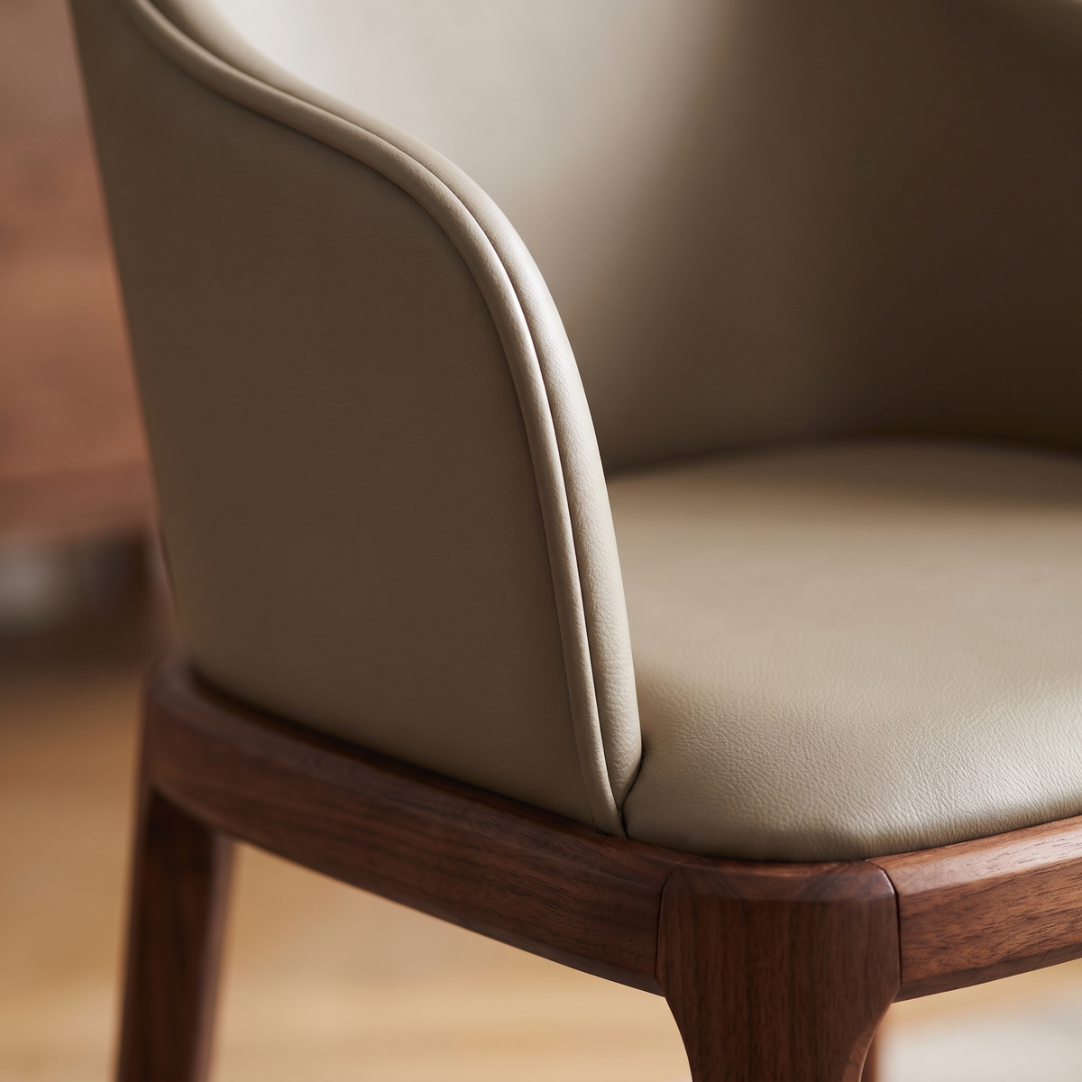 Moana Dining Chair low arm detail - Valyou
