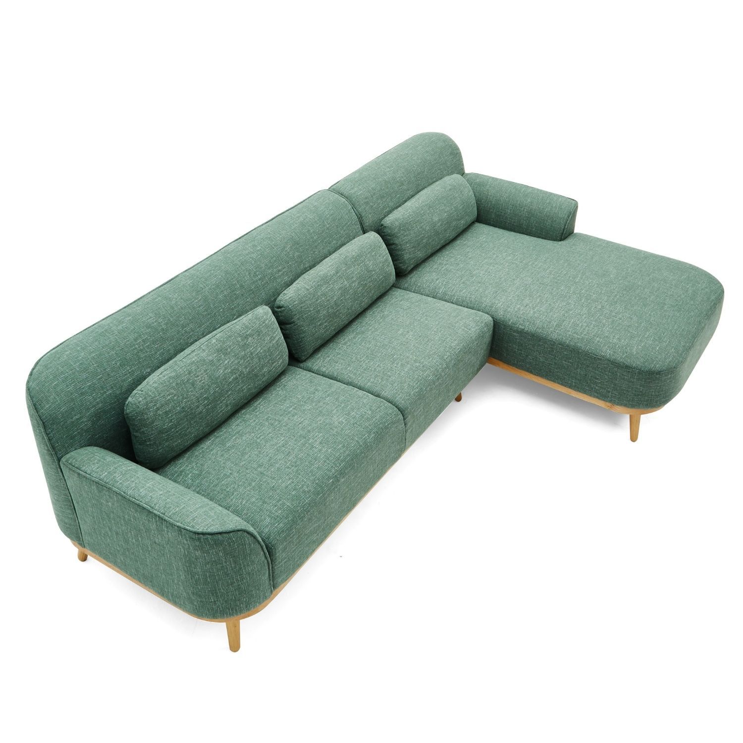 Solid Wood Sectional Sofa Valyou Furniture
