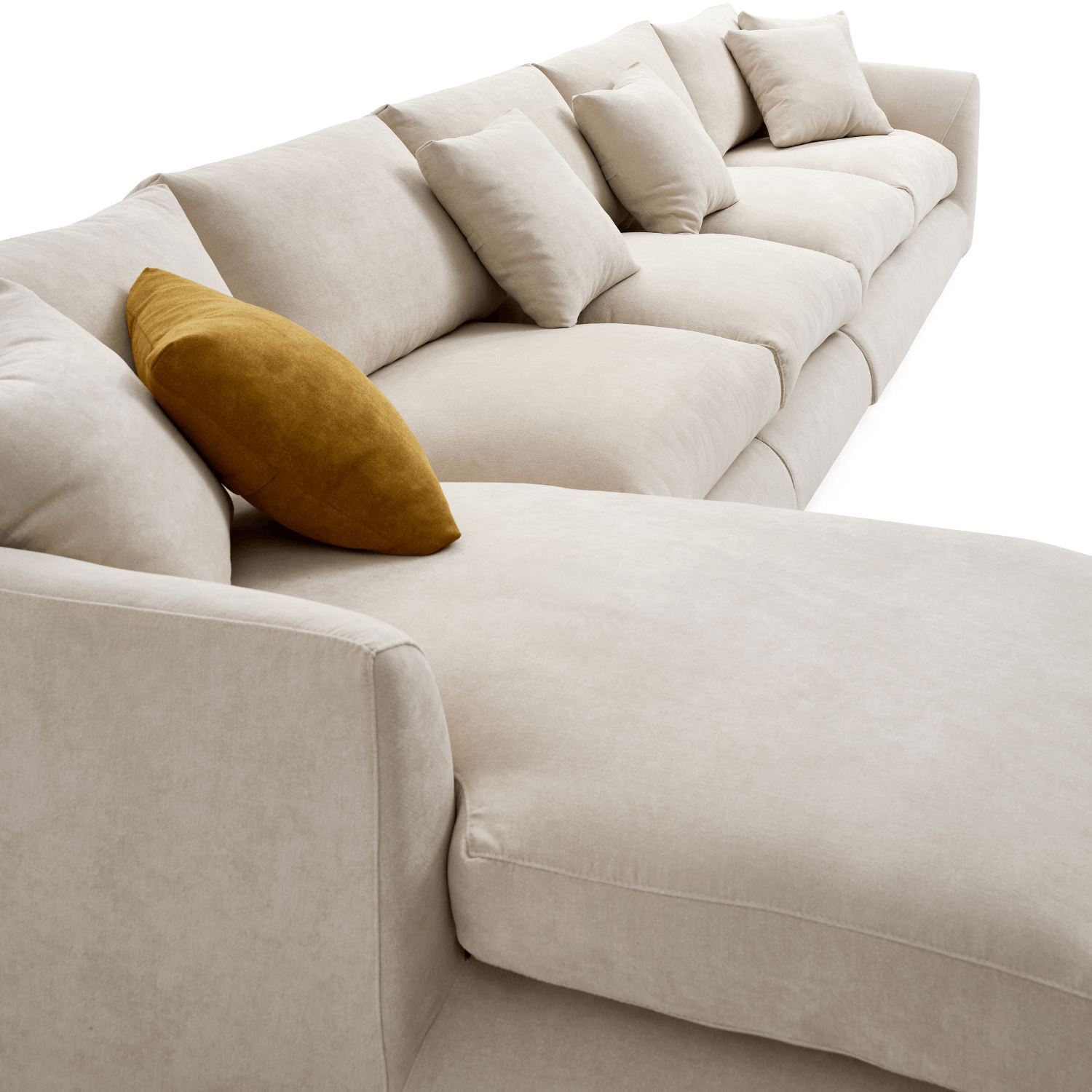 Feathers Sectional Sofa Mario Capasa 