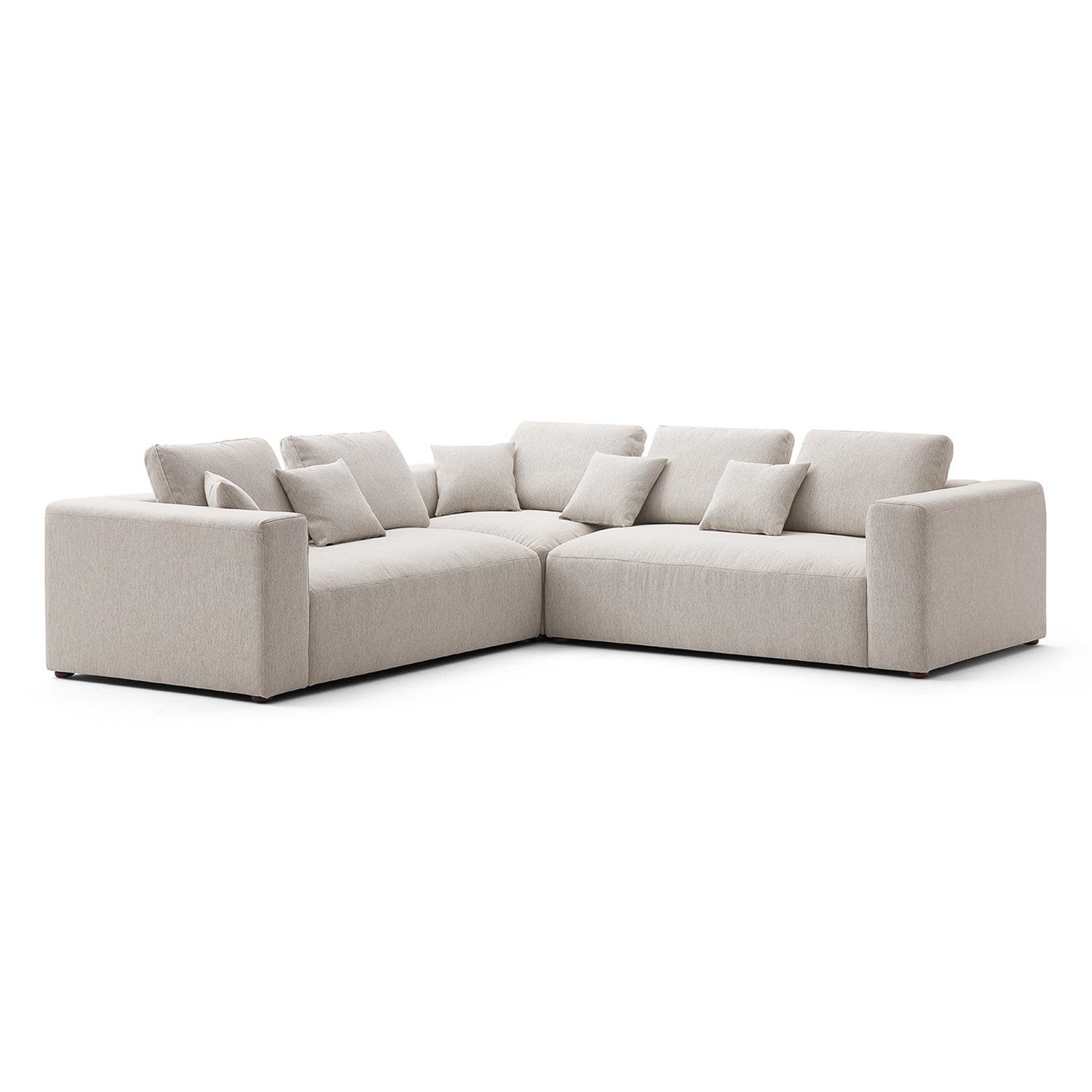 The 5th Closed L Sectional, sectional, Foundry | Valyou Furniture 