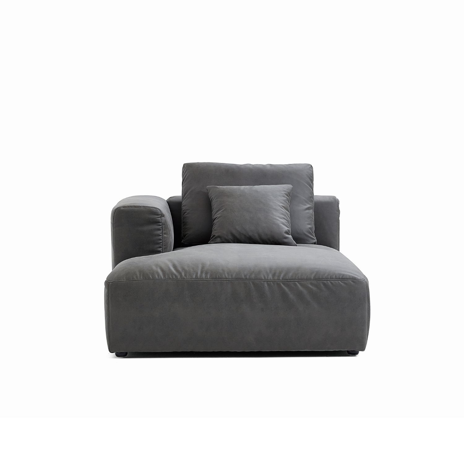The 5th Chase Sofa Foundry Dark Grey Facing Left 