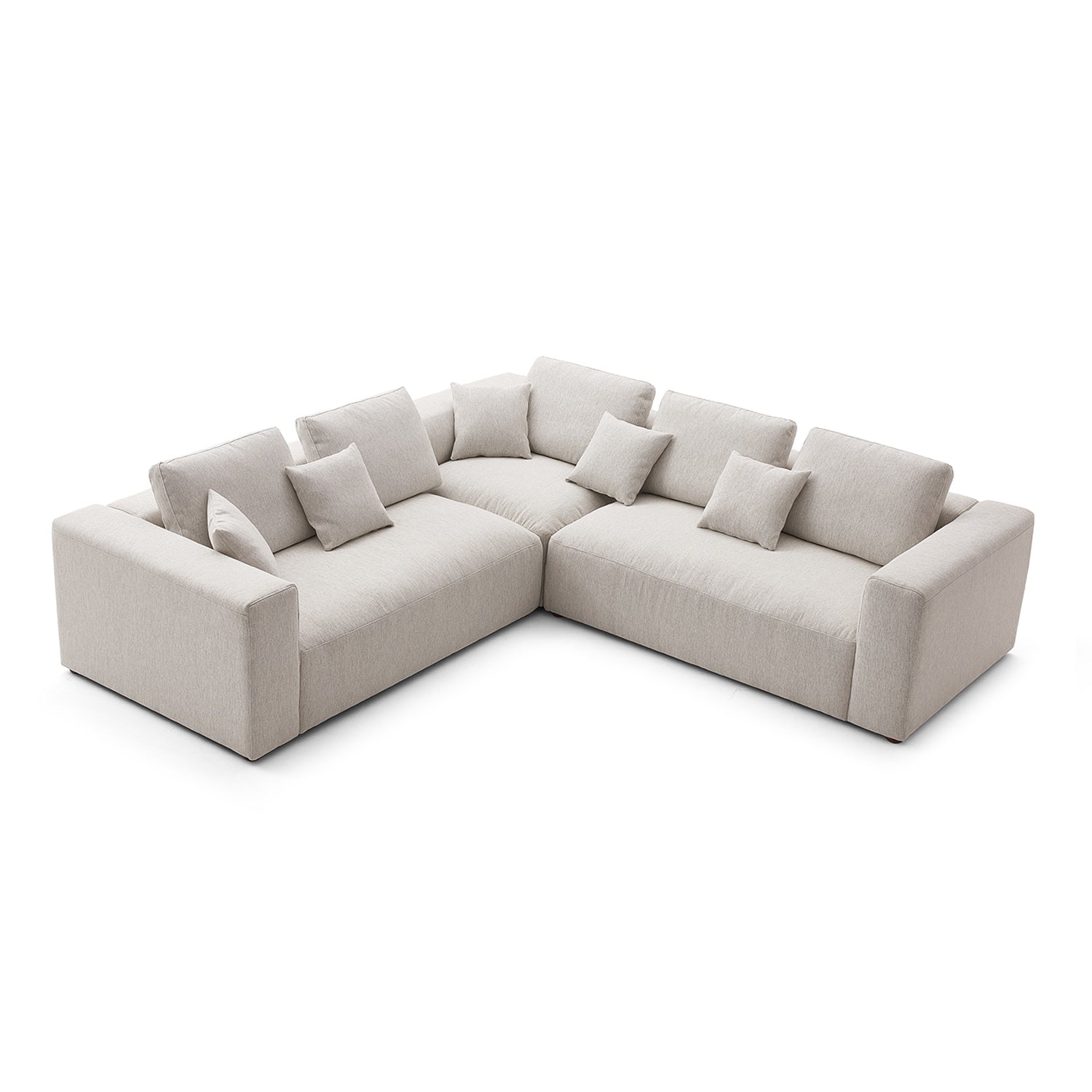 The 5th Closed L Sectional, sectional, Foundry | Valyou Furniture 