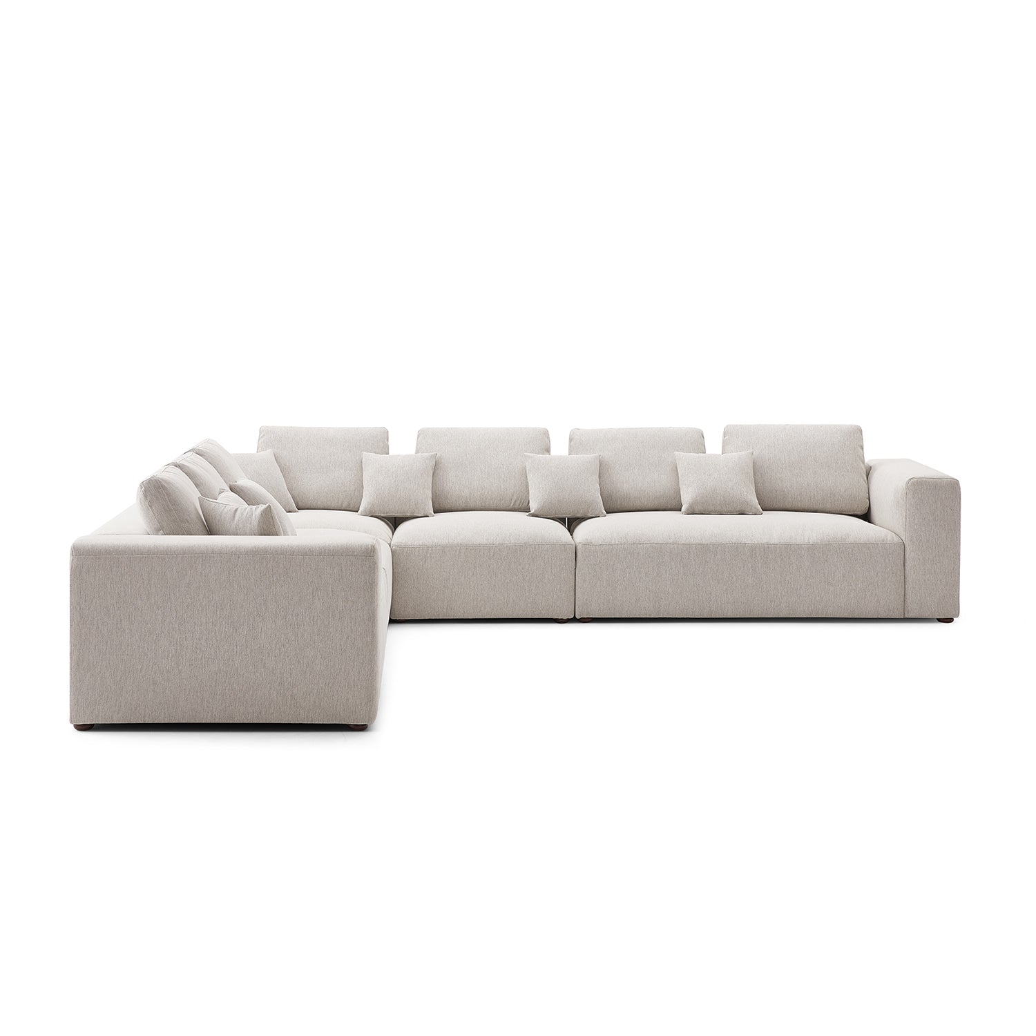 The 5th Closed L Sectional, sectional, Foundry | Valyou Furniture 