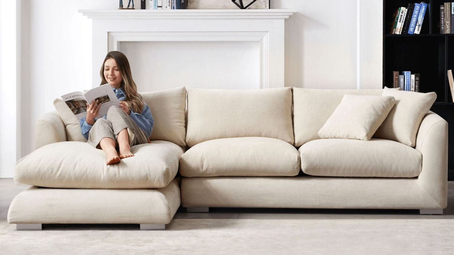 feather sofa