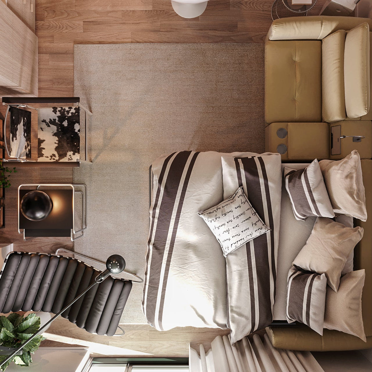 Designing a Cozy Guest Room with a Sleeper Couch, image size:1200x1200