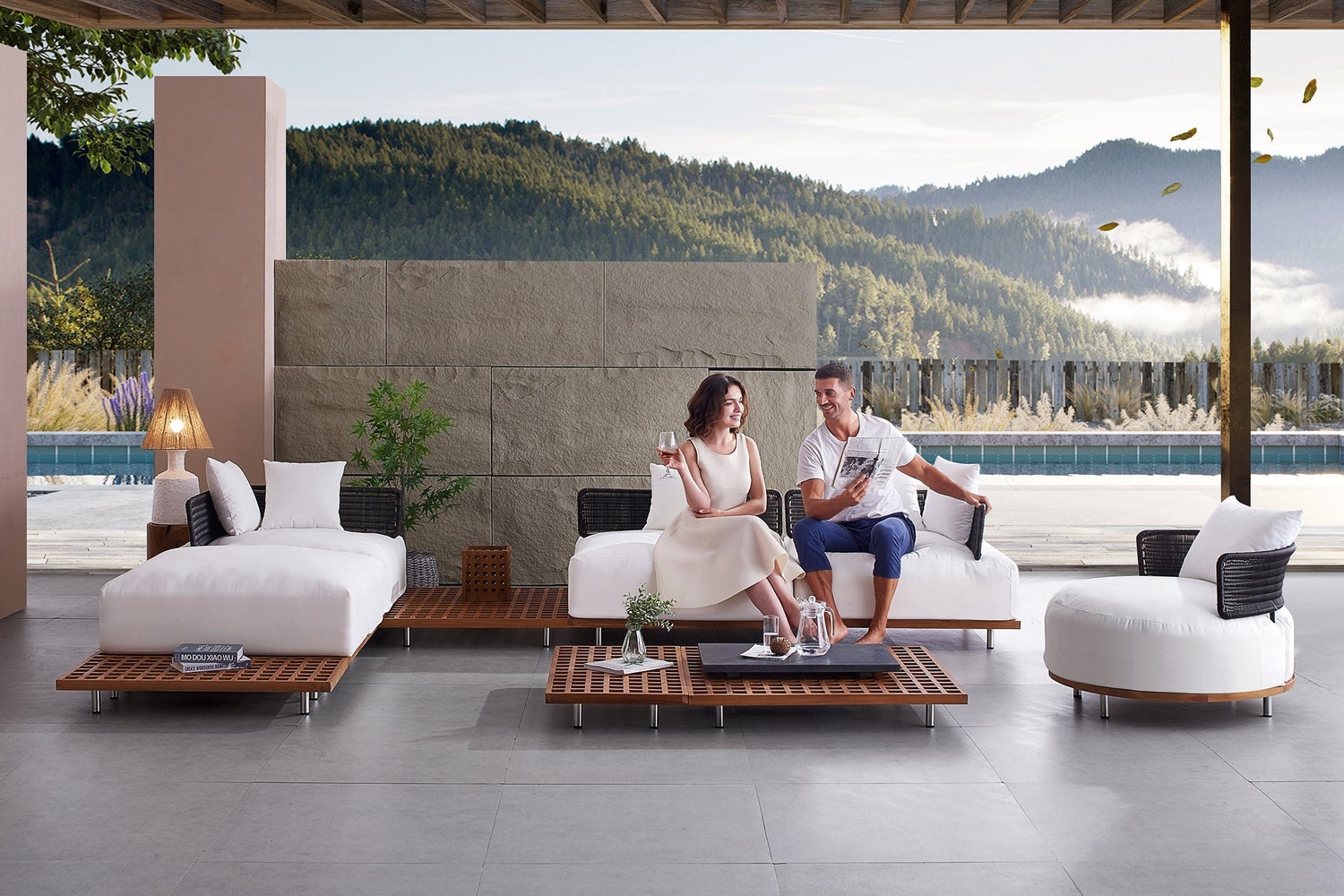 Tips To Creating an Outdoor Space With Modular Furniture