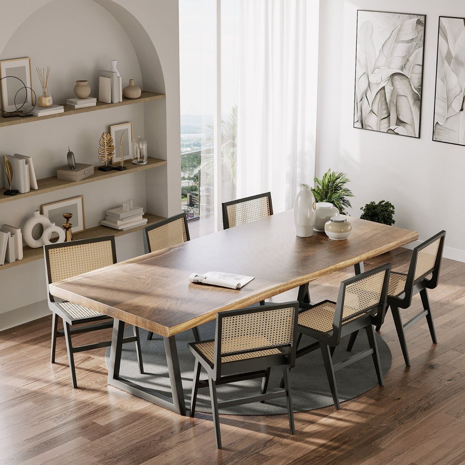 Bali Wood Dining Table