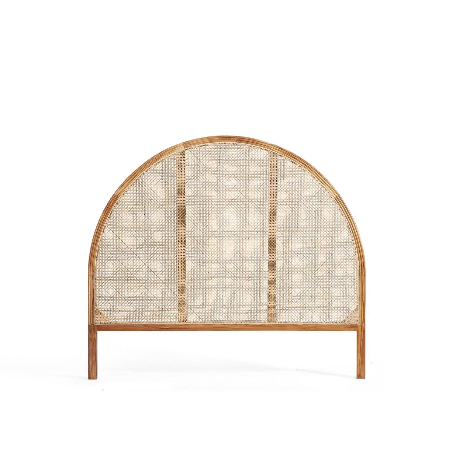 Amen Headboard Headboard Lemons & Me Queen Bleached Teak-C 