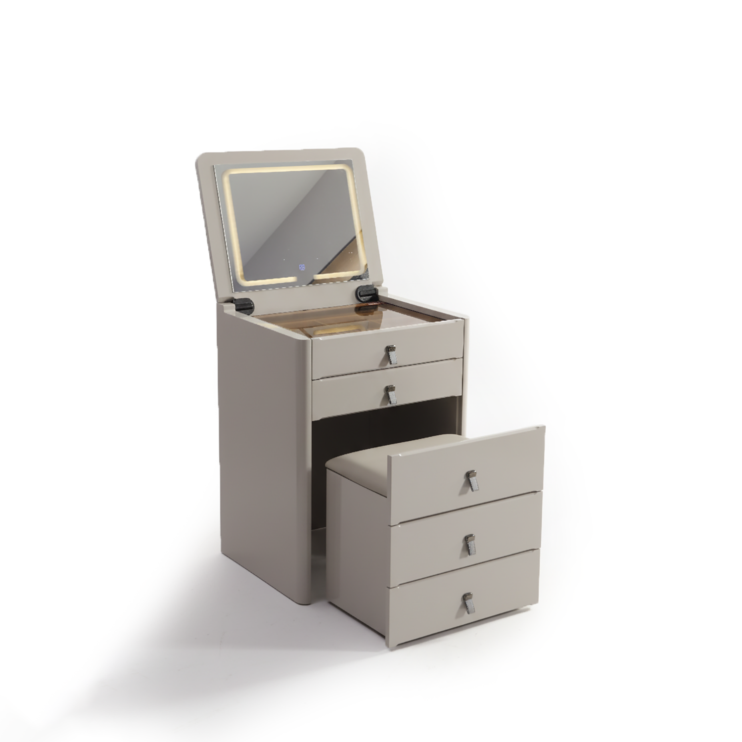 Aria Mirror Vanity Set