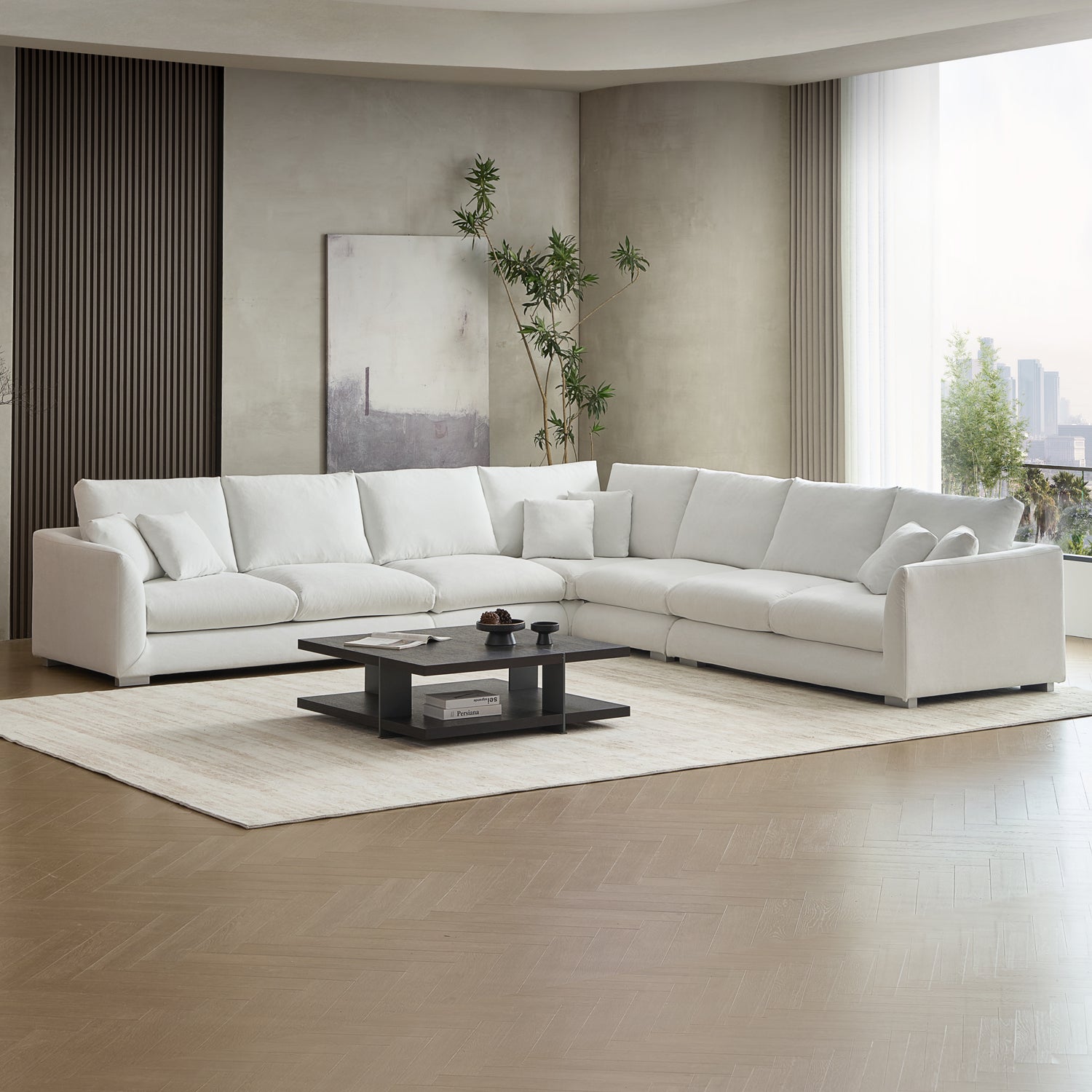 Feathers L Sectional