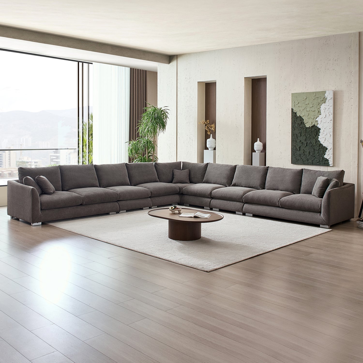 Feathers L Sectional