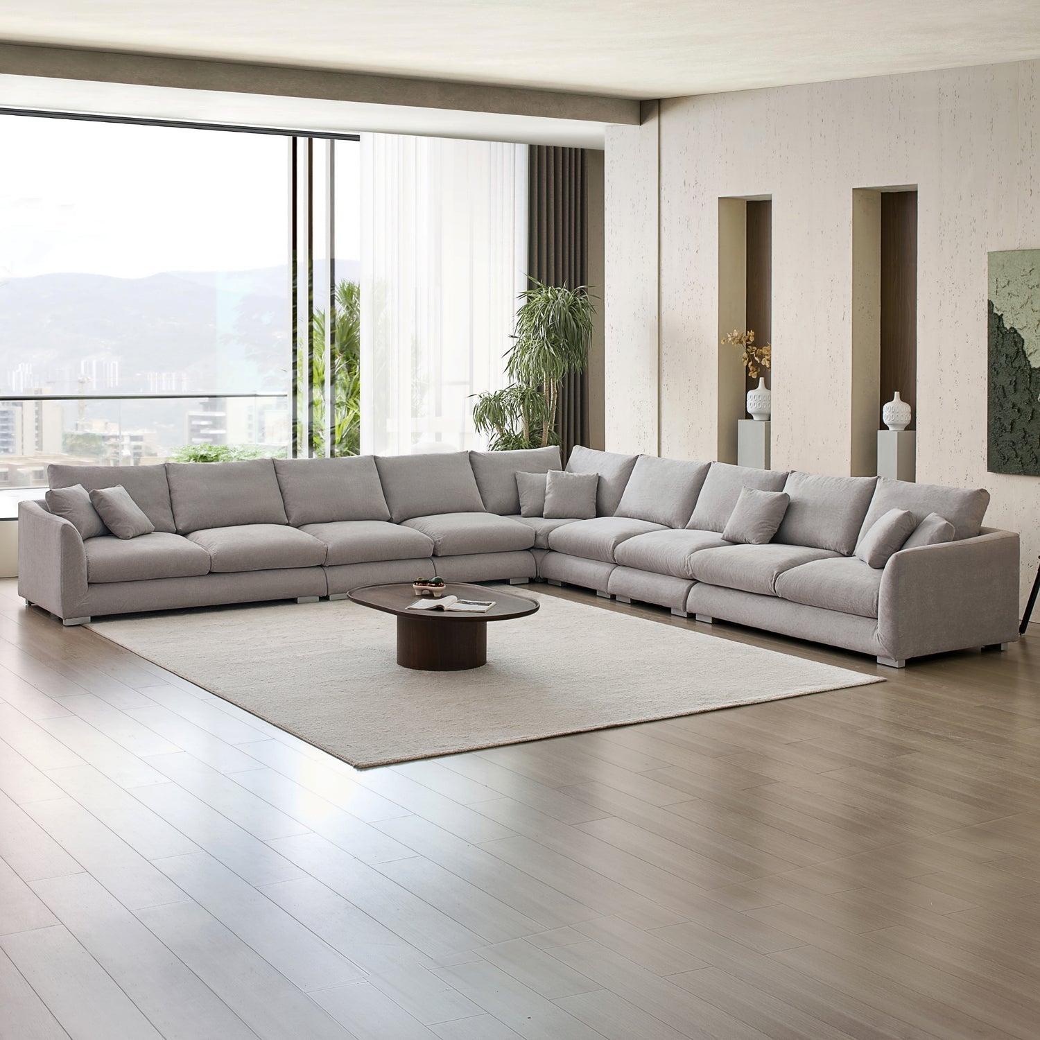 Feathers L Sectional