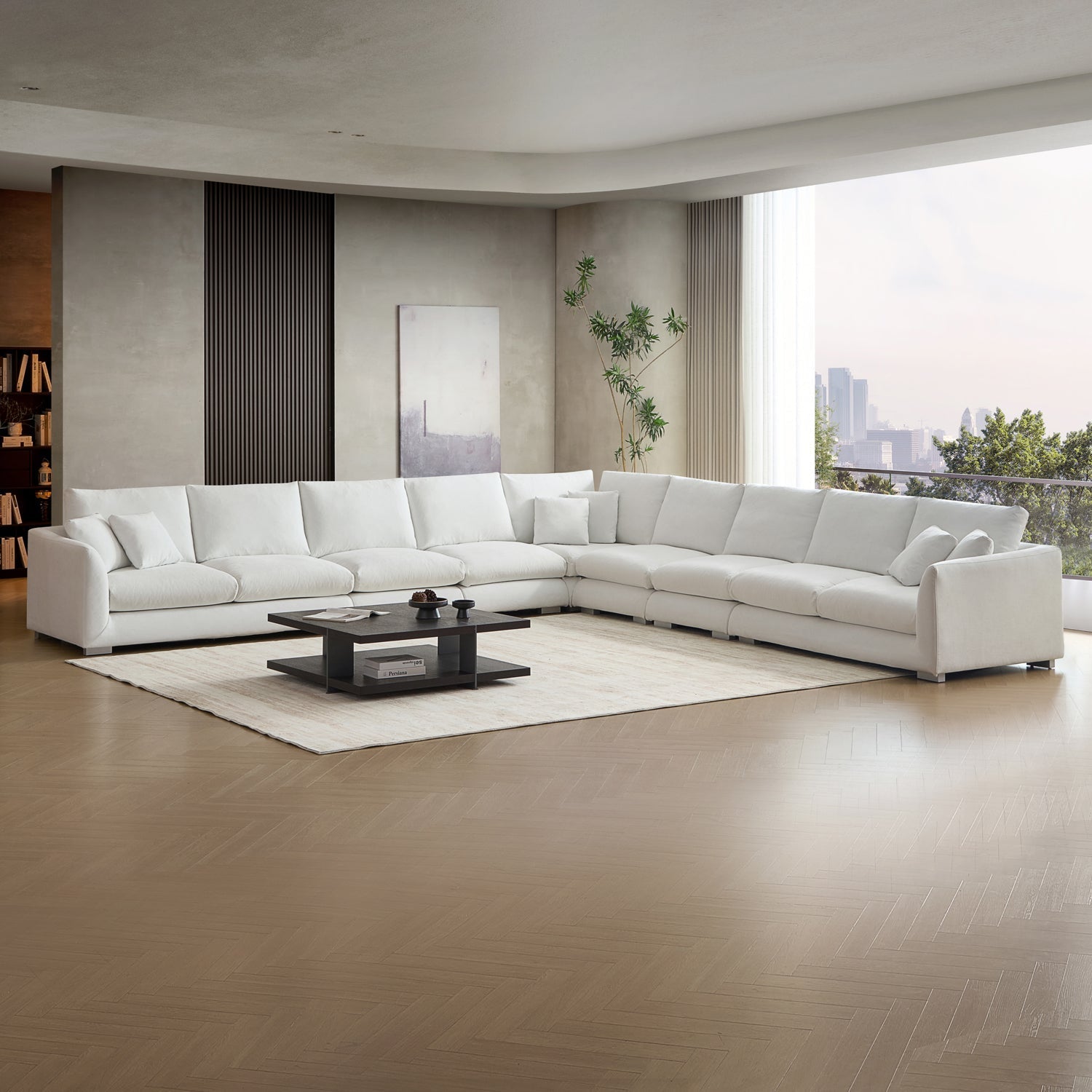 Feathers L Sectional