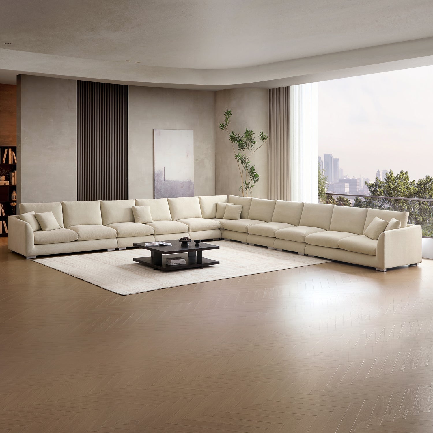 Feathers L Sectional