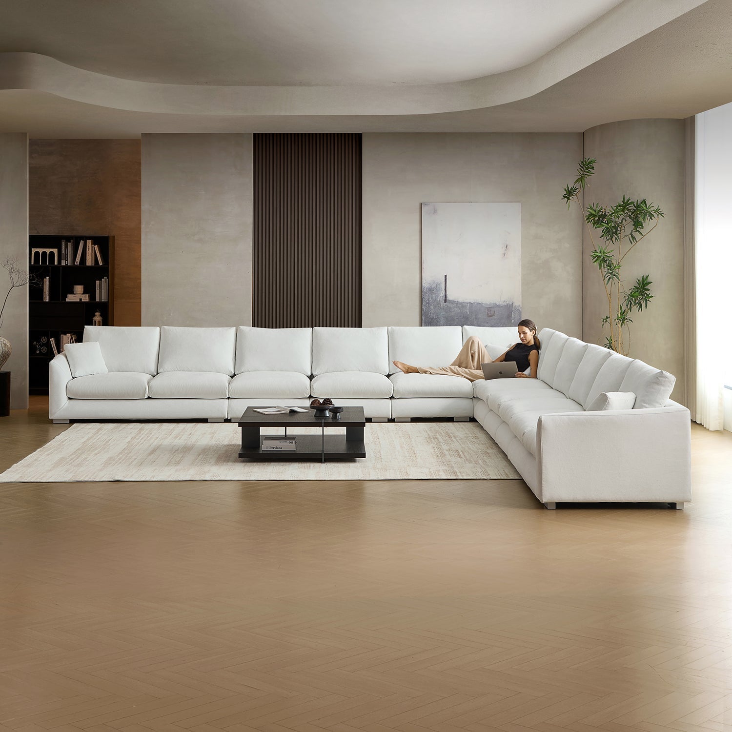 Feathers L Sectional