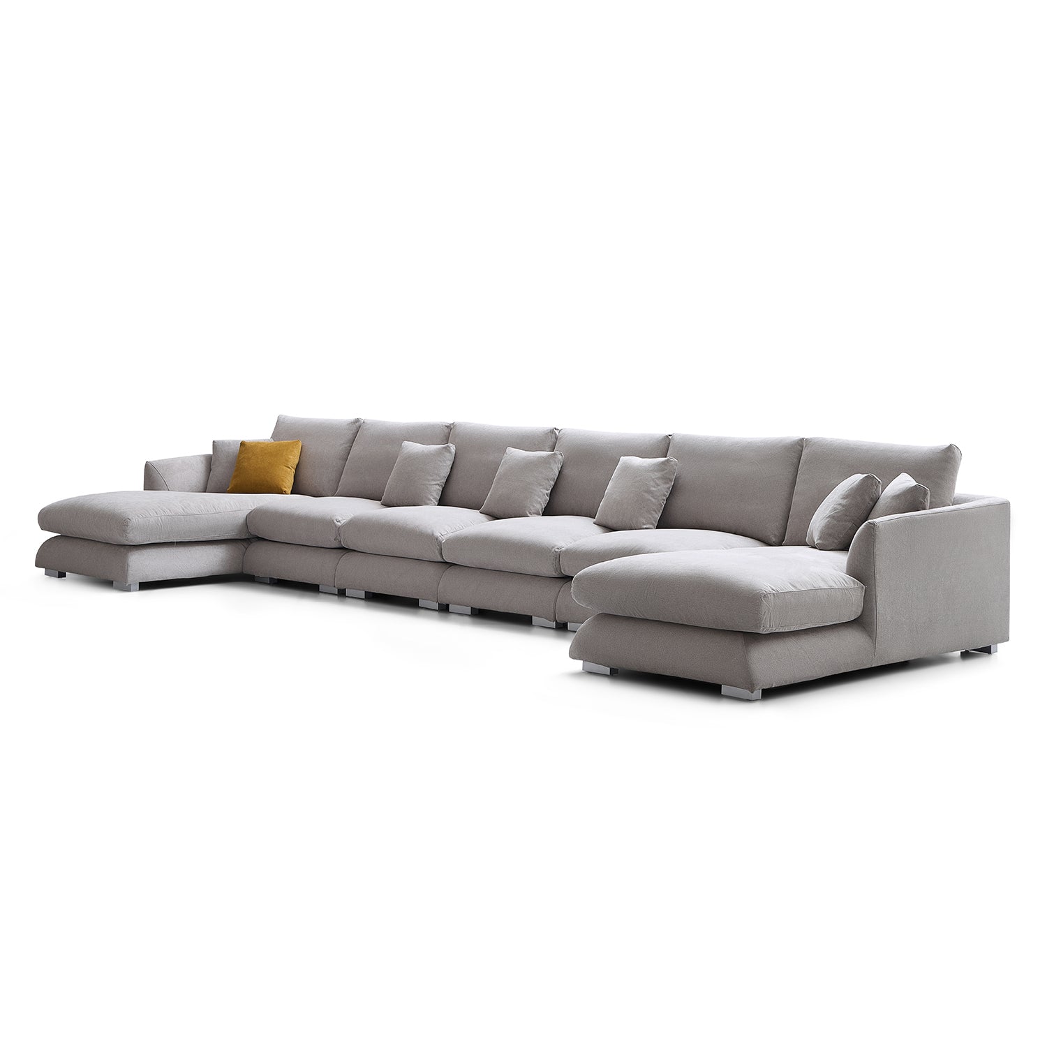 Feathers U-Sectional