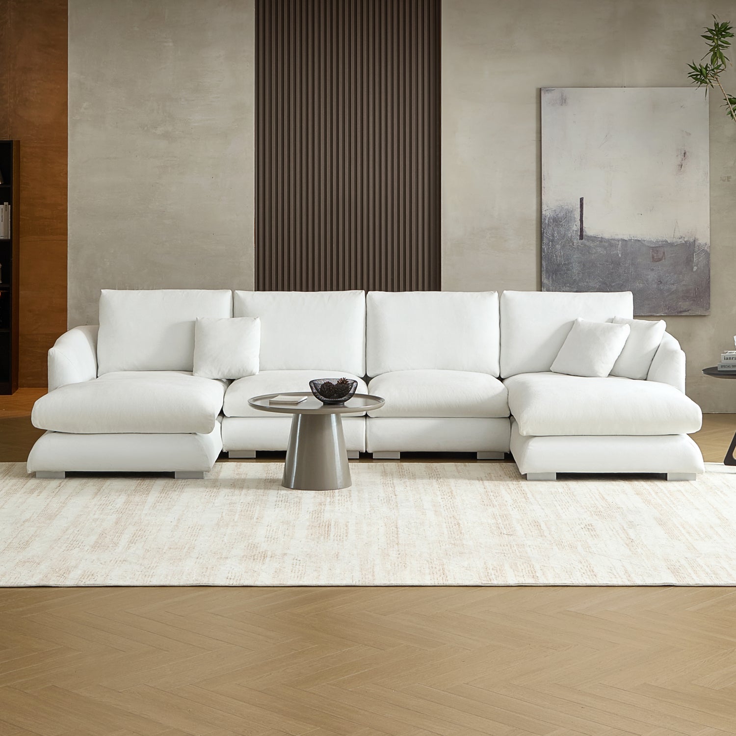 Feathers U-Sectional