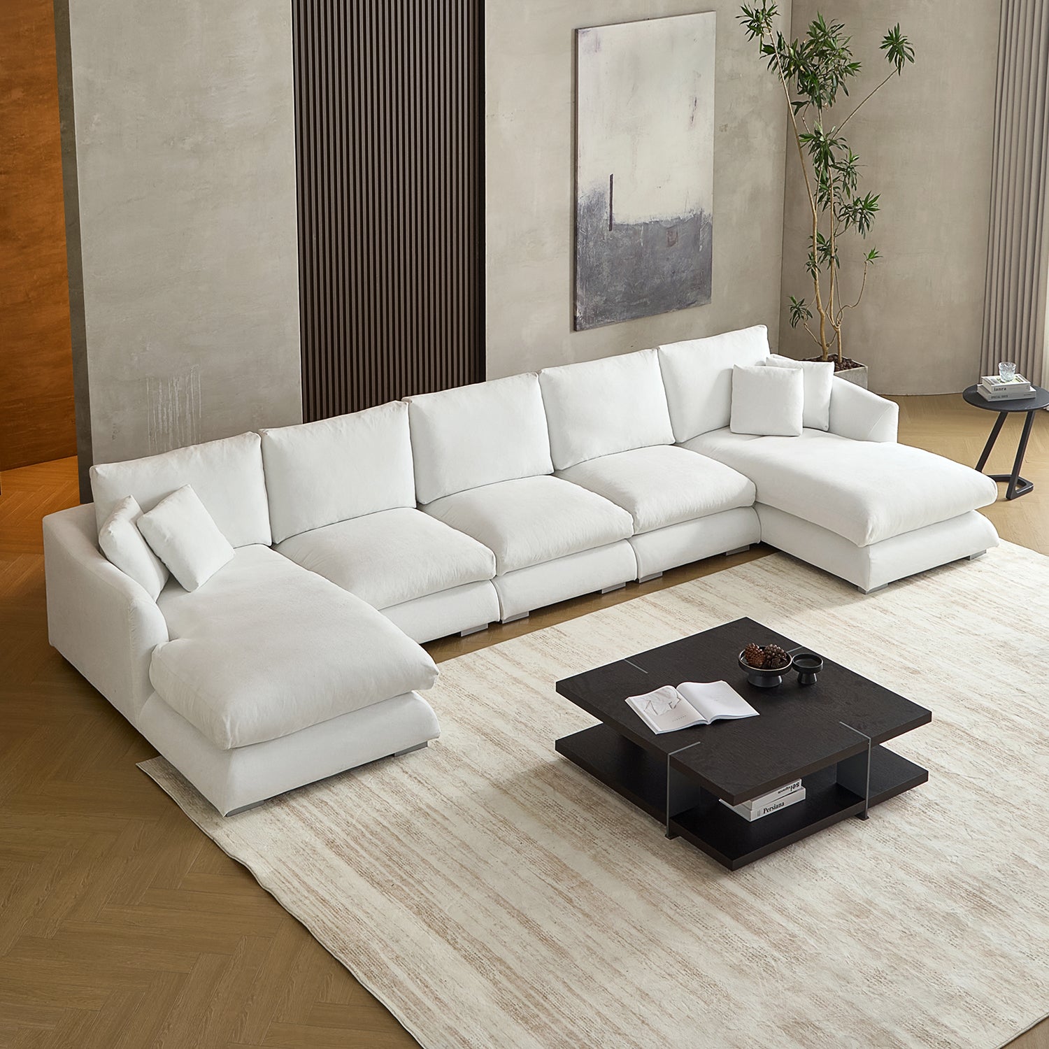 Feathers U-Sectional